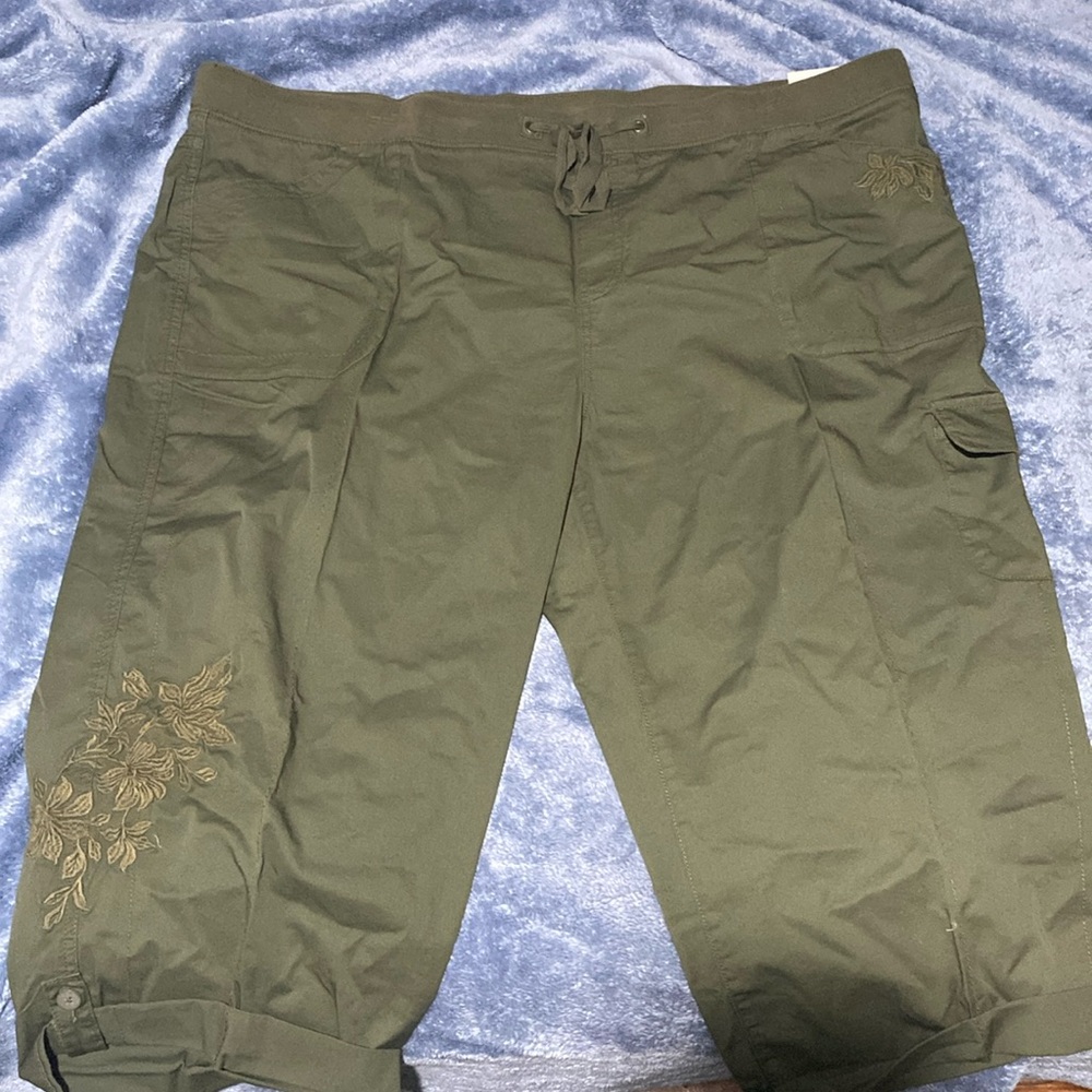 Terra & Sky | Cargo Capri | 3X (24W-26W)